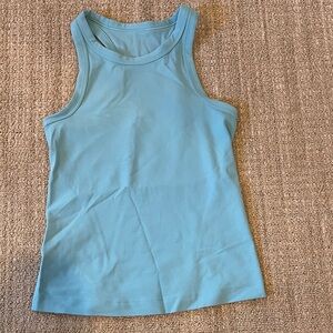 Lululemon Blue Sleeveless Tank Top